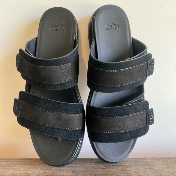 Ugg Zayne Slide II Women's Black Sandal Size 9 #B1561