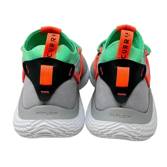 Under Armor Curry Flow Cozy Green Orange Shoes Mens 11 / Womens 12.5 NWOB