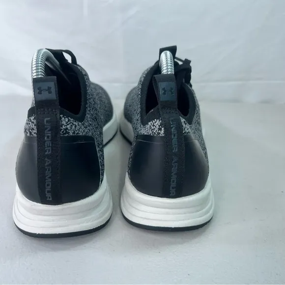 Under Armour Charged Covert Gray Knit Men's Shoe Size 8.5 SKU#24651