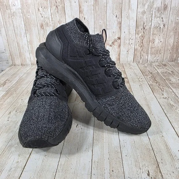 Under Armour HOVR Phantom 2.0 Running Shoes Knit Upper Black Size 13