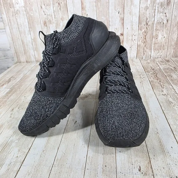 Under Armour HOVR Phantom 2.0 Running Shoes Knit Upper Black Size 13