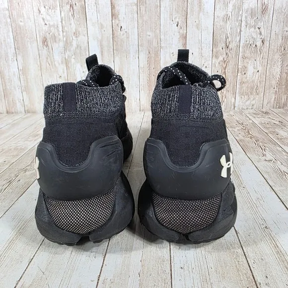 Under Armour HOVR Phantom 2.0 Running Shoes Knit Upper Black Size 13