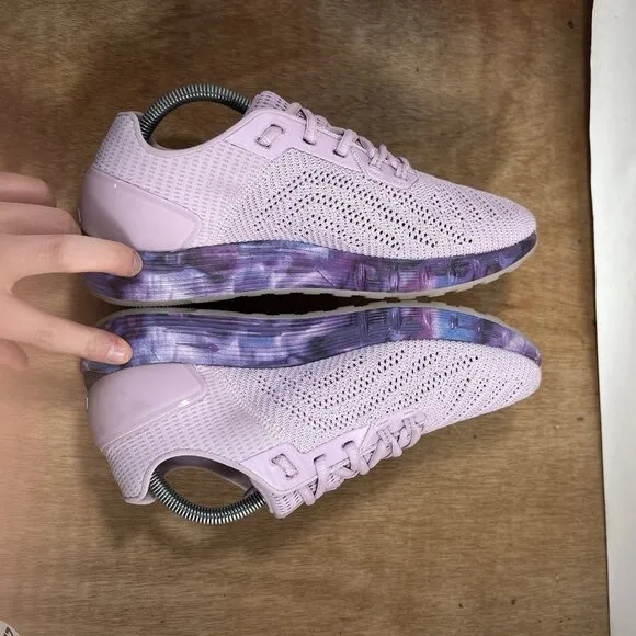 Under Armour HOVR Sonic 2 Hype Women Size 11 Running Sneakers Purple Pink