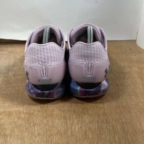 Under Armour HOVR Sonic 2 Hype Women Size 11 Running Sneakers Purple Pink