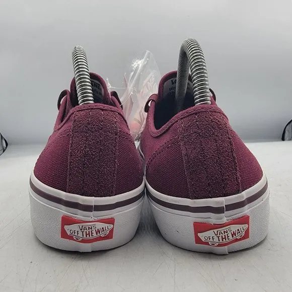 Vans Authentic Pro Burgundy Port Sneaker Shoes Low Top Casual Comfort