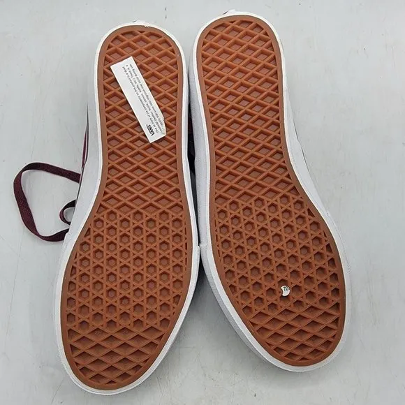 Vans Authentic Pro Burgundy Port Sneaker Shoes Low Top Casual Comfort