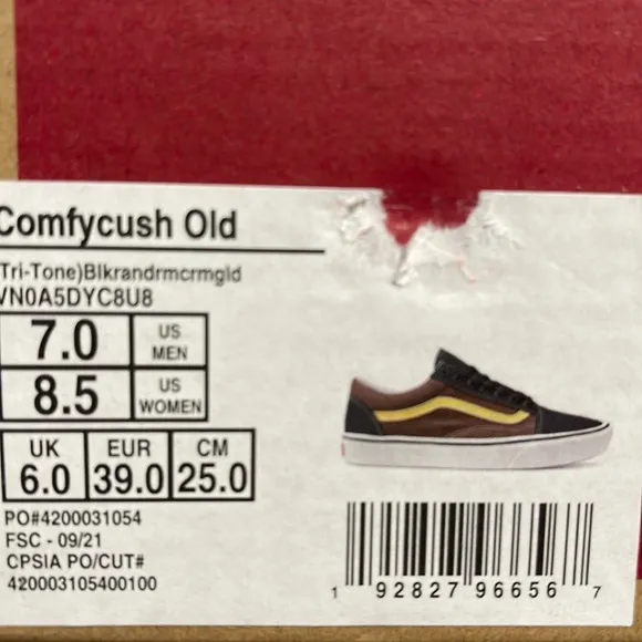 Vans Comfycush Old(Tri-Tone)BikrandrmermgldVNOA5DYC8U8WMNS sneakers