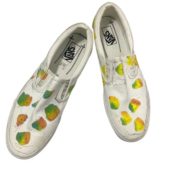 Vans Men's 13 Smiley Slip On