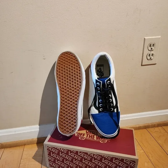 Vans Mens Off The Wall 508731 White Casual Shoes Sneakers