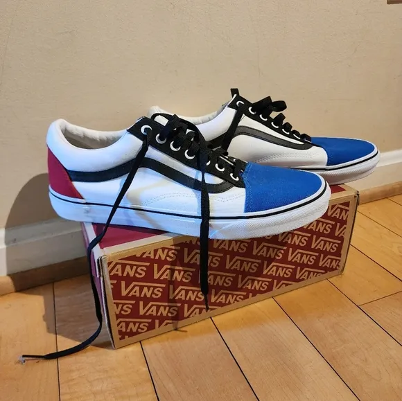 Vans Mens Off The Wall 508731 White Casual Shoes Sneakers