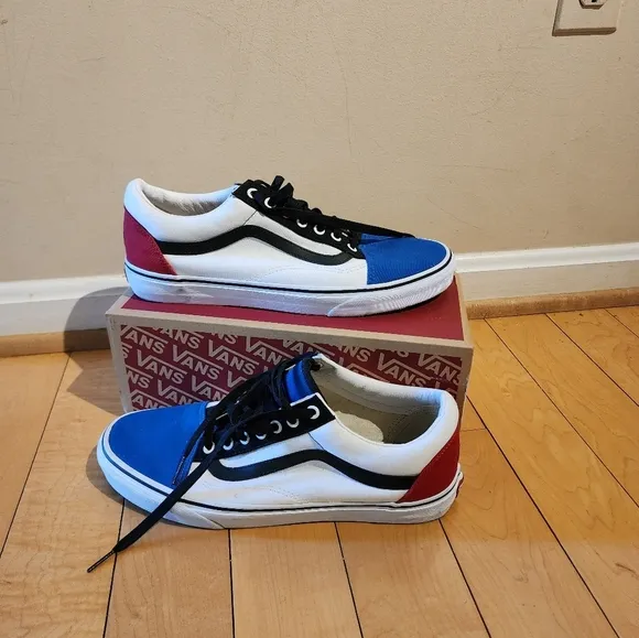 Vans Mens Off The Wall 508731 White Casual Shoes Sneakers