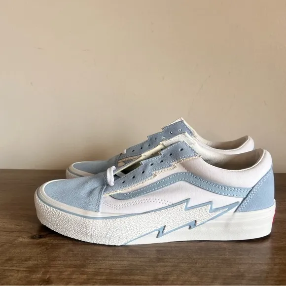 VANS Old Skool Bolt Baby Blue Unisex Shoe Size 8.5 or 10 SKU#243530