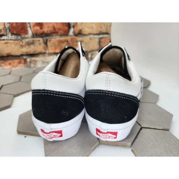 Vans Old Skool Bolt Shoes Two Tone Black White Knu Men Sz 13 Vn0009q5bmw