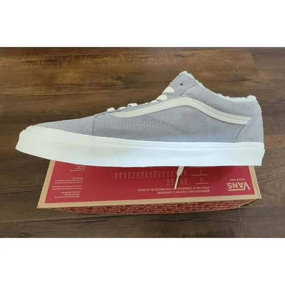 vans old skool cozy hug drizzle/mashmal women size 8.5