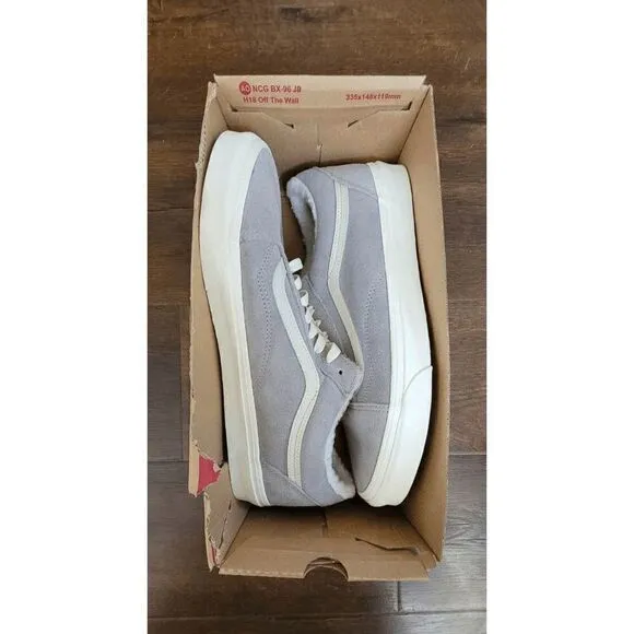 vans old skool cozy hug drizzle/mashmal women size 8.5