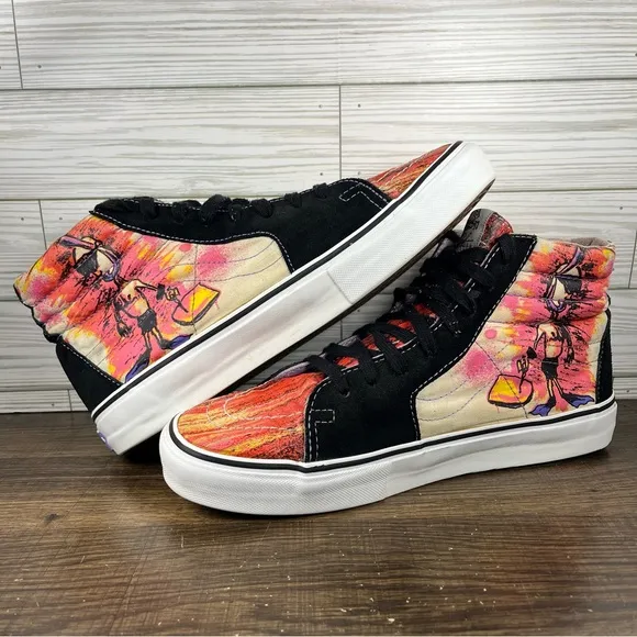 Vans Sk8-Hi LX Boogie‎ Snorkel Multicolor Shoes - M 9.5 - W 11