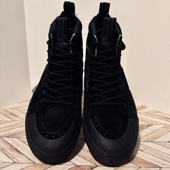 VANS Sk8-Hi MTE 2 Black Camo Mono Defcon Hydroguard M 6.5 W 8 Sneakers Boots