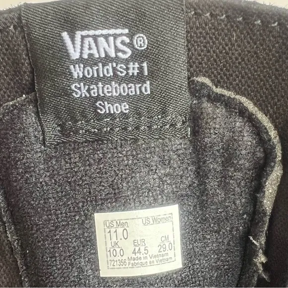 Vans Sk8 Hi Reissue Men's Shoe Size 11 #B1337