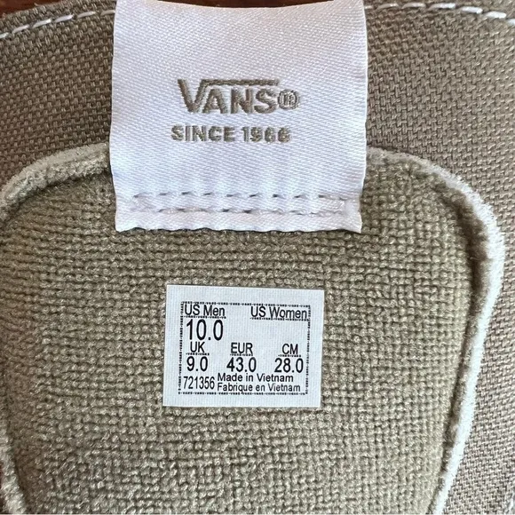 Vans SK8-Hi Stackform French Oak Men's Shoe Size 10