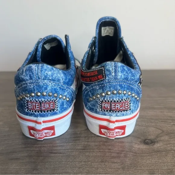 Vans x Cobra Kai Eagle Fang Old Skool Shoe Size 5 or 3.5 24228