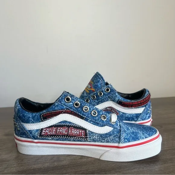 Vans x Cobra Kai Eagle Fang Old Skool Shoe Size 5 or 3.5 24228