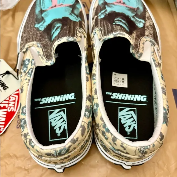 Vans x House Of Terror Classic Slip-On The Shining Women Size 8 New