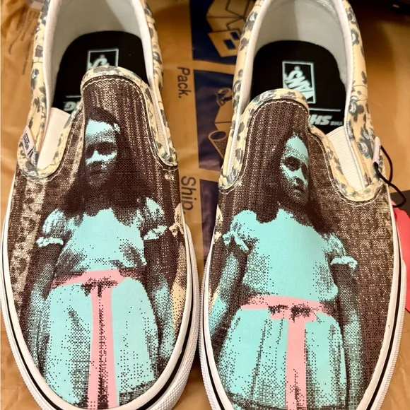 Vans x House Of Terror Classic Slip-On The Shining Women Size 8 New