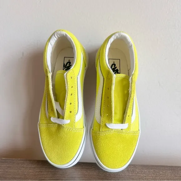 VANS Youth Old Skool Lemon Tonic Shoe Size 13 #037A