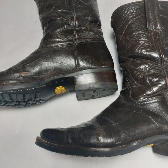 Vibram Men Brown Boots Size 8.5