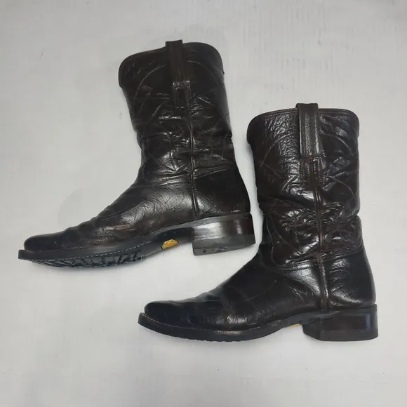 Vibram Men Brown Boots Size 8.5