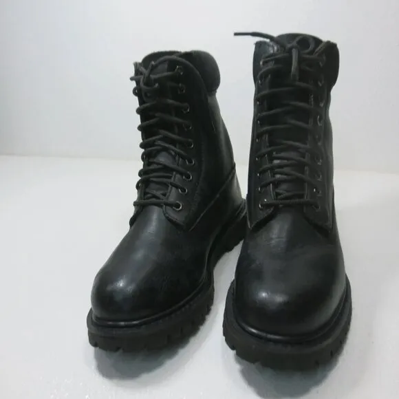 Viking Insulated Waterproof Leather Rubber Work Boots Footwear Men's Work Sz 7.5