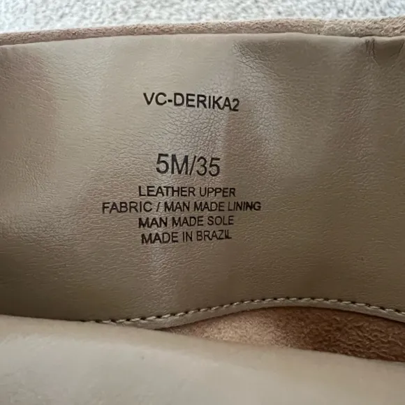 Vince Camuto Derika LeatherBoot. Size 5/35