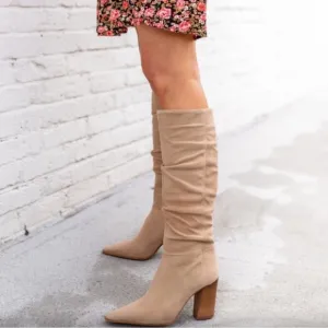 Vince Camuto Derika LeatherBoot. Size 5/35