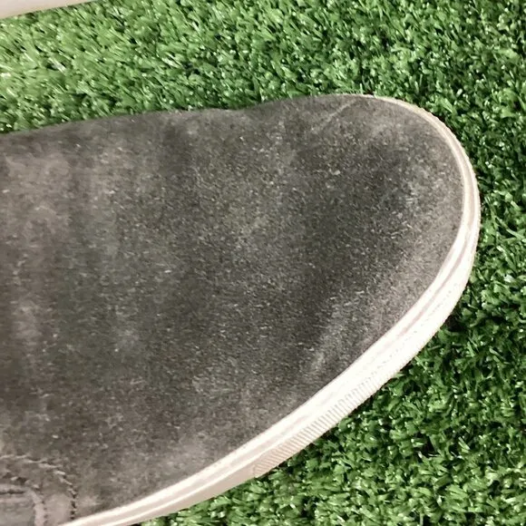 Vince Velvet Gray Sneaker Loafer Shoes 7M
