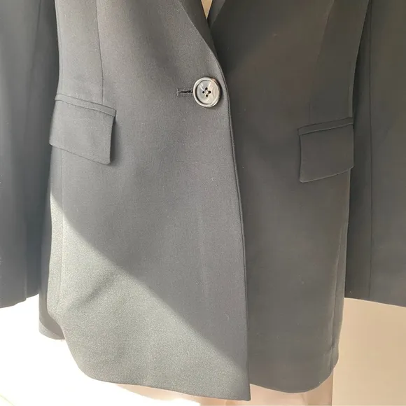 Vintage Escada Oversized Boxy Wool Single Breast Blazer -38 (approx M)