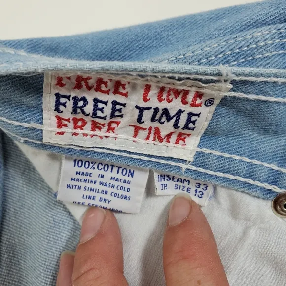 Vintage free time bell bottom / flare jeans size 13