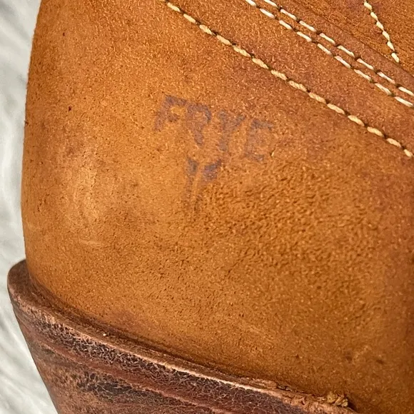Vintage Frye heeled boots