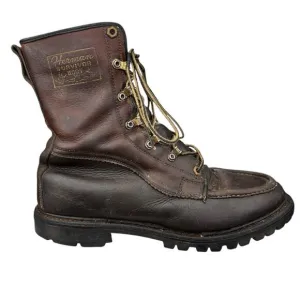 Vintage Herman Survivors Men’s Brown Leather Work Boots Size US 11