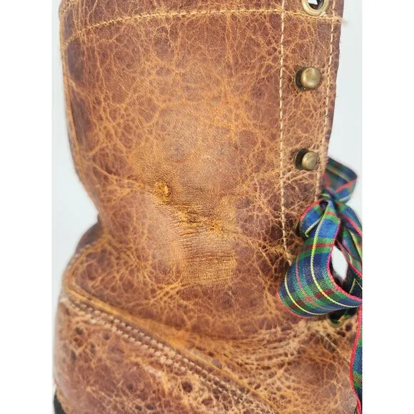 Vintage Justin Leather Roper Boots BRL50 Women’s 9.5B