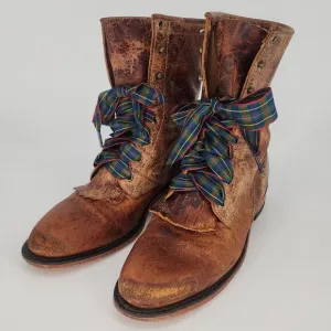 Vintage Justin Leather Roper Boots BRL50 Women’s 9.5B