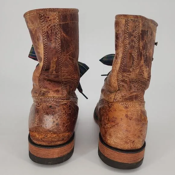 Vintage Justin Leather Roper Boots BRL50 Women’s 9.5B