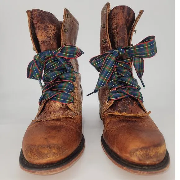 Vintage Justin Leather Roper Boots BRL50 Women’s 9.5B