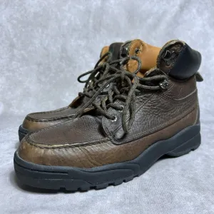 Vintage Lucchese Sport Leather Boots - Men's 9.5B | Rugged Western | S5015