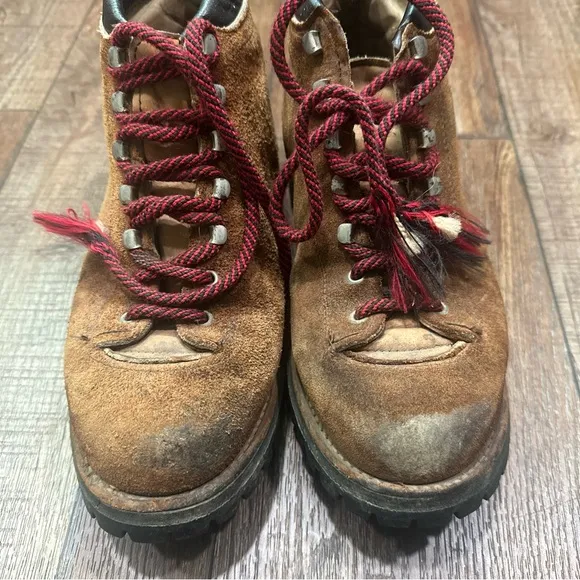 Vintage USA 70’s men’s 7.5 Dexter men’s  hiking books vibram