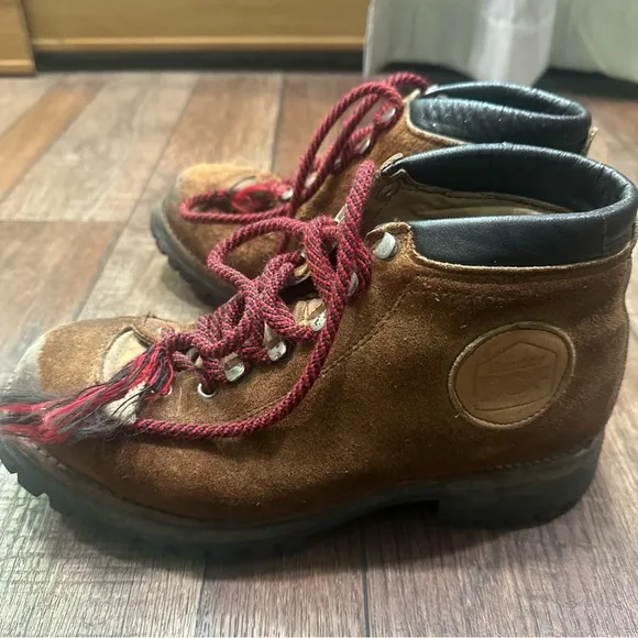 Vintage USA 70’s men’s 7.5 Dexter men’s  hiking books vibram
