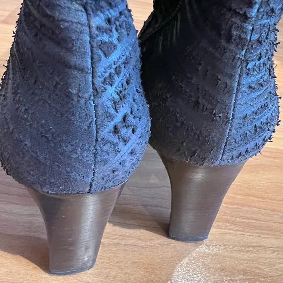 Vintage Werner Leather Boots Size 8
