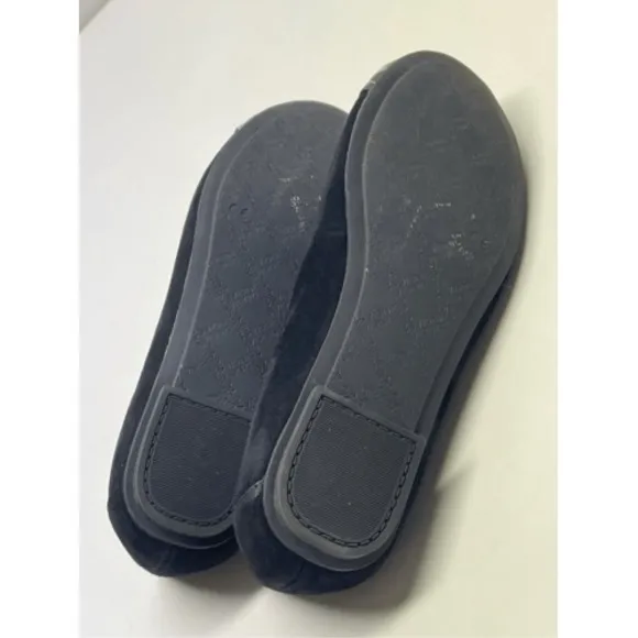 Vionic Ballet‎ Flat Shoes Minna Women Size 6 Black Bow