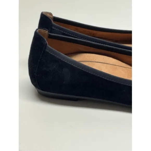 Vionic Ballet‎ Flat Shoes Minna Women Size 6 Black Bow