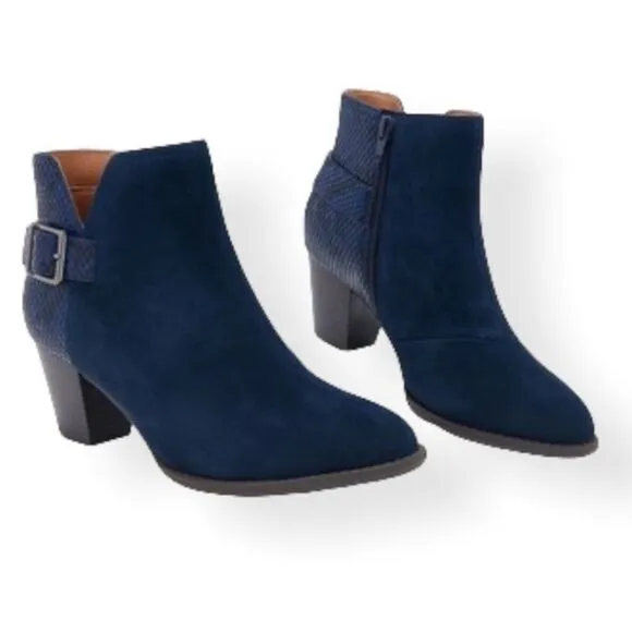 ✨Vionic Naomi Women's Suede Snake-Print Water-Resistant Boots✨