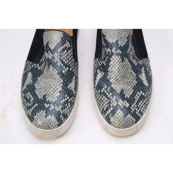 Vionic Splendid Midi Slip On Sneaker Casual Faux Snake Women's Shoes Sz 10